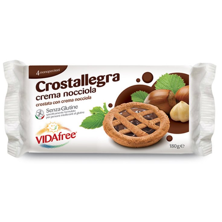 Vidafree Crostallegra Crema Nocciola Senza Glutine 180g