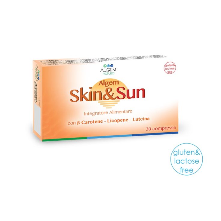 Algem Natura Algem Skin&sun Integratore Alimentare 30 Compresse