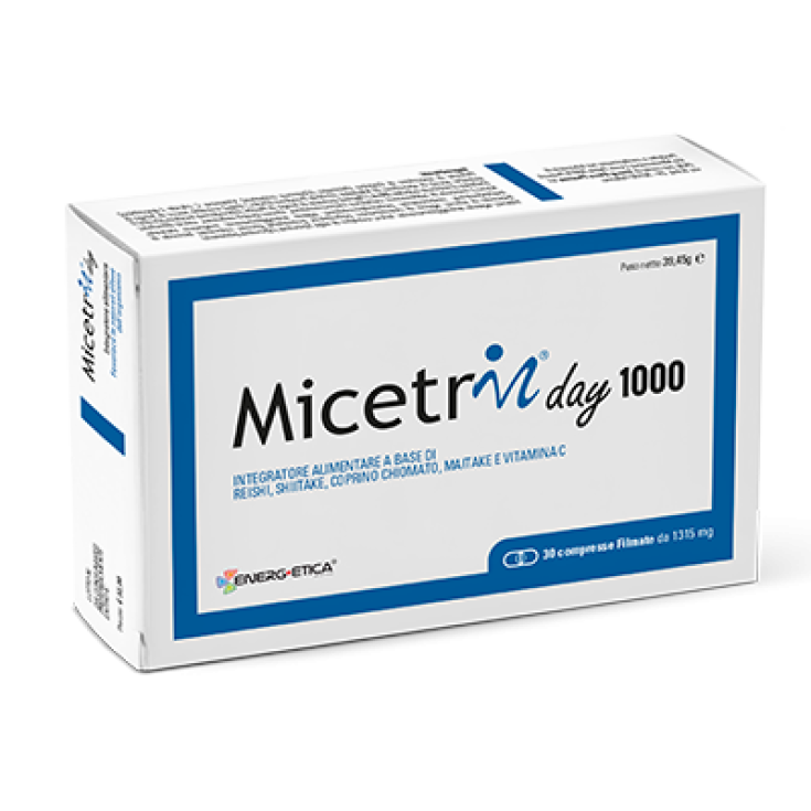 Energ-Etica Pharma Micetrin Day 1000 Integratore Alimentare 30 Compresse