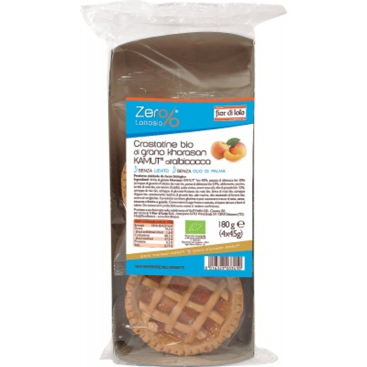 Fior Di Loto Crostatina Di Grano Khorsan Kamut All'Albicocca Bio 4x45g 180g