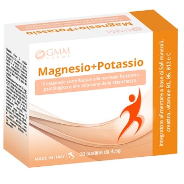 GMM Magnesio E Potassio Integratore Alimentare 20 Bustine