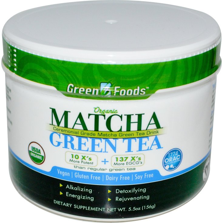 Green Foods Matcha Green Tea Bevanda 156g