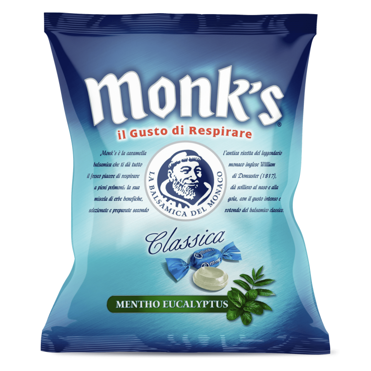 Monk's Classica Caramelle Ment/eucal 100g