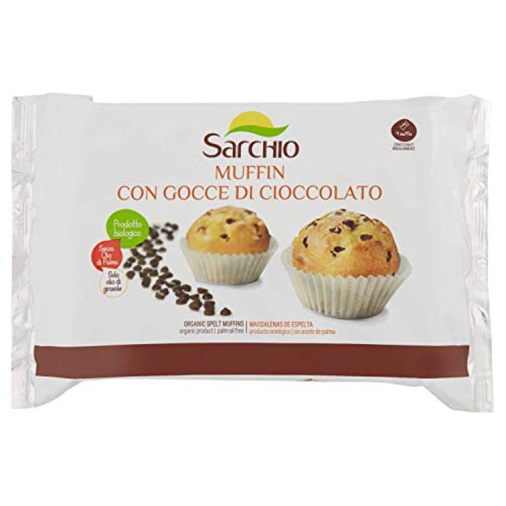 Muffin Con Gocce Di Cioccolato 168g