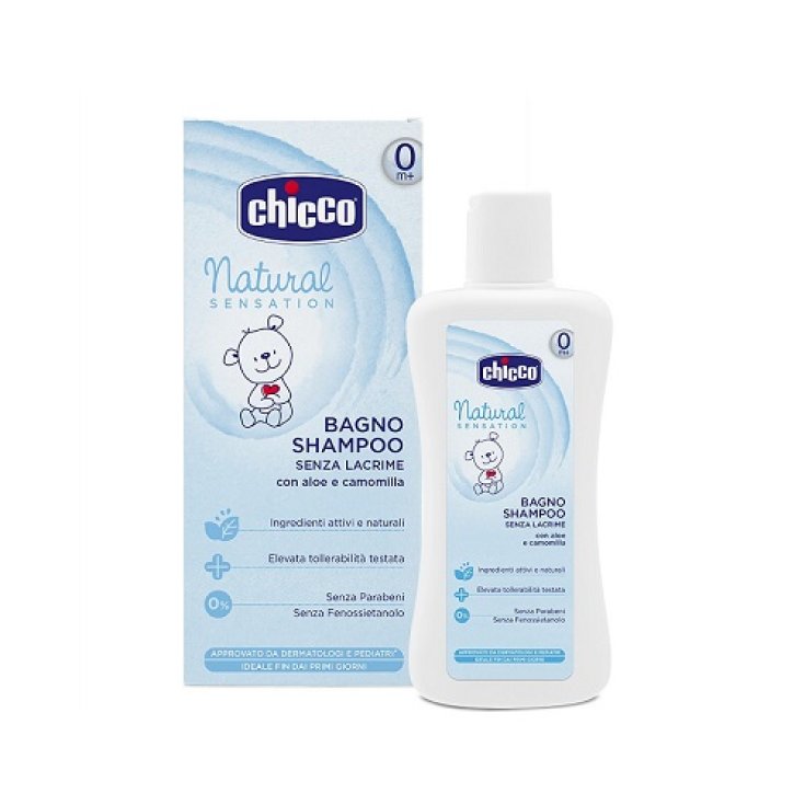 Chicco Natural Sensation Bagno Shampoo 500ml Bipack