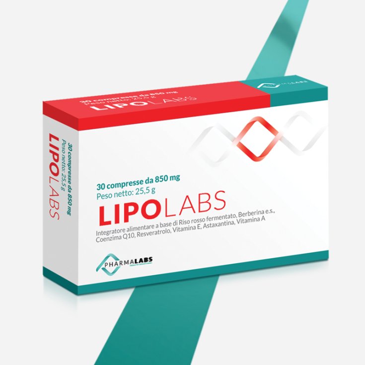 Pharma Labs Lipolabs Integratore Alimentare 30 Compresse