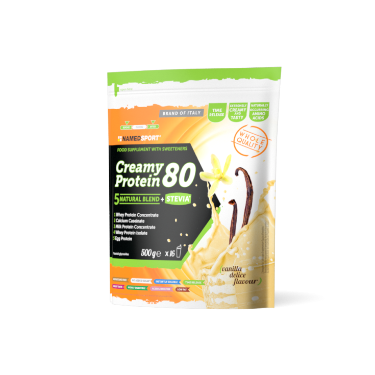 Named Creamy Protein Exquisite Vanilla Integratore Alimentare 500g