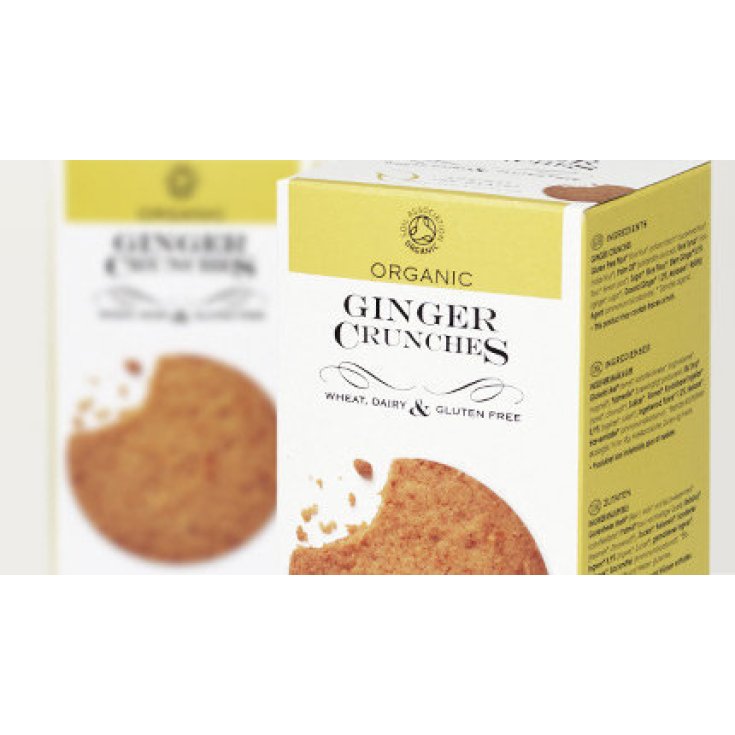 Organic Ginger Crunches Senza Glutine 150g