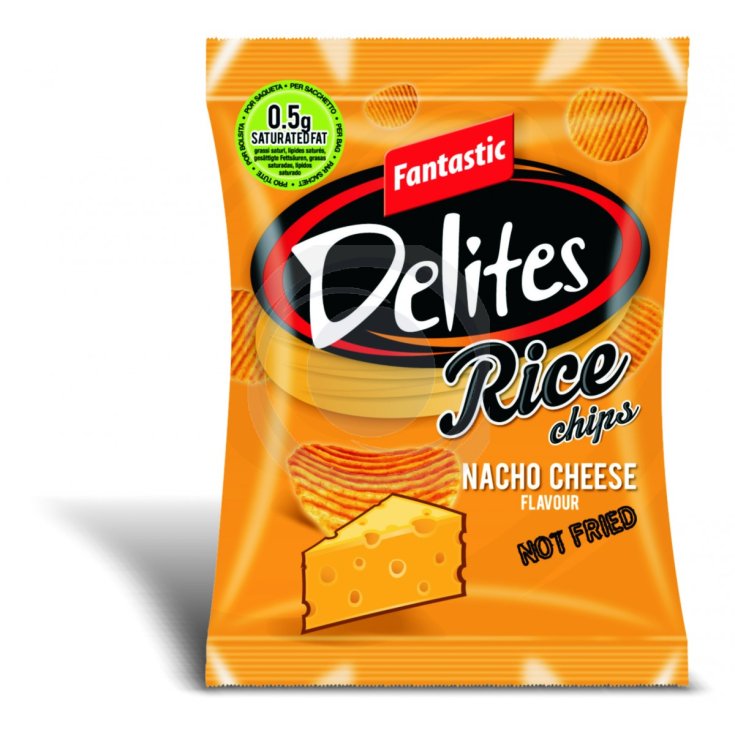Fantastic Foods Delites Rice Chips Gusto Formaggio 50g