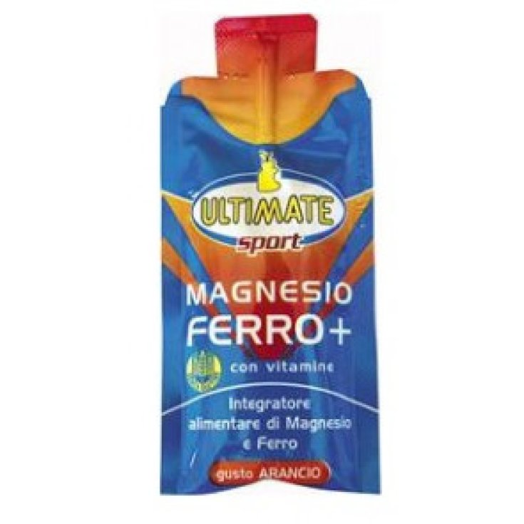 Ultimate Magnesio Ferro+ Integratore Alimentare Gusto Arancia 30ml