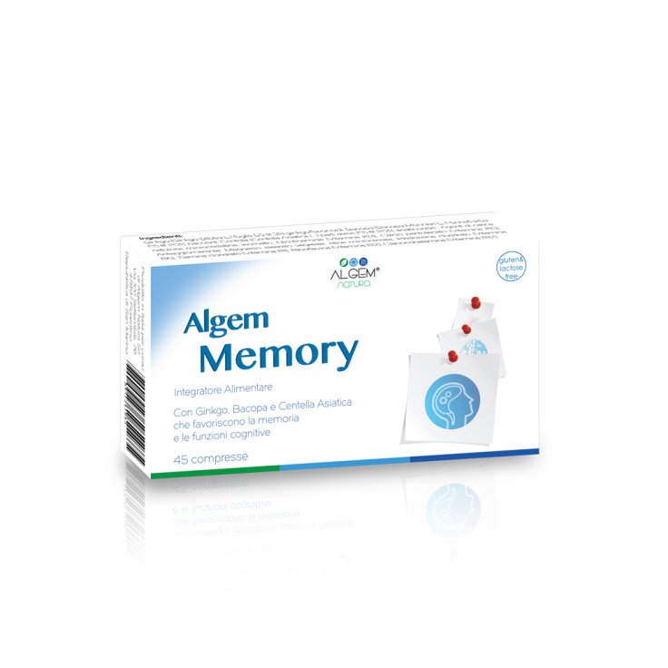 Algem Natura Algem Memory Integratore Alimentare 45 Compresse