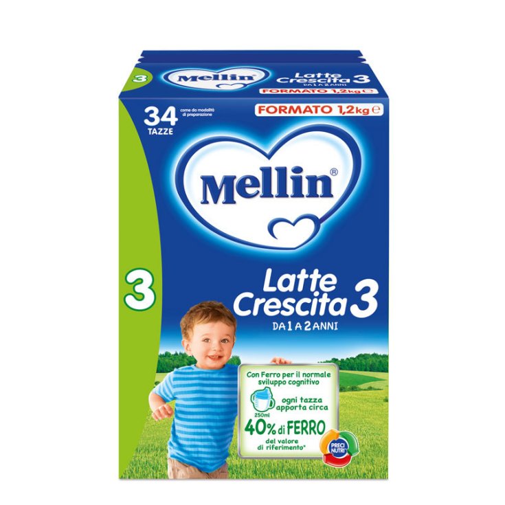Mellin Latte Crescita 3 6x1l