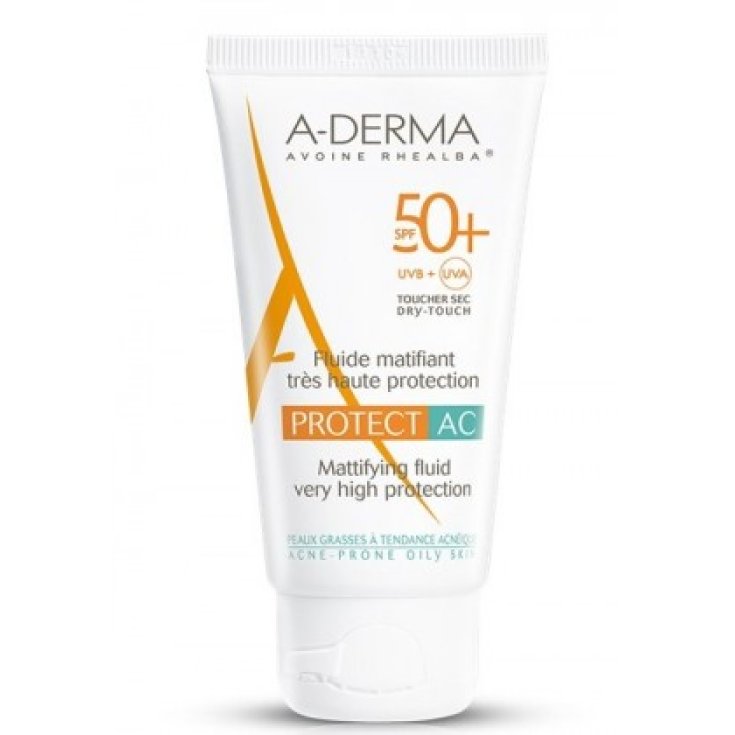 A-Derma Protect AC Fluido Opacizzante Spf50 + 40ml