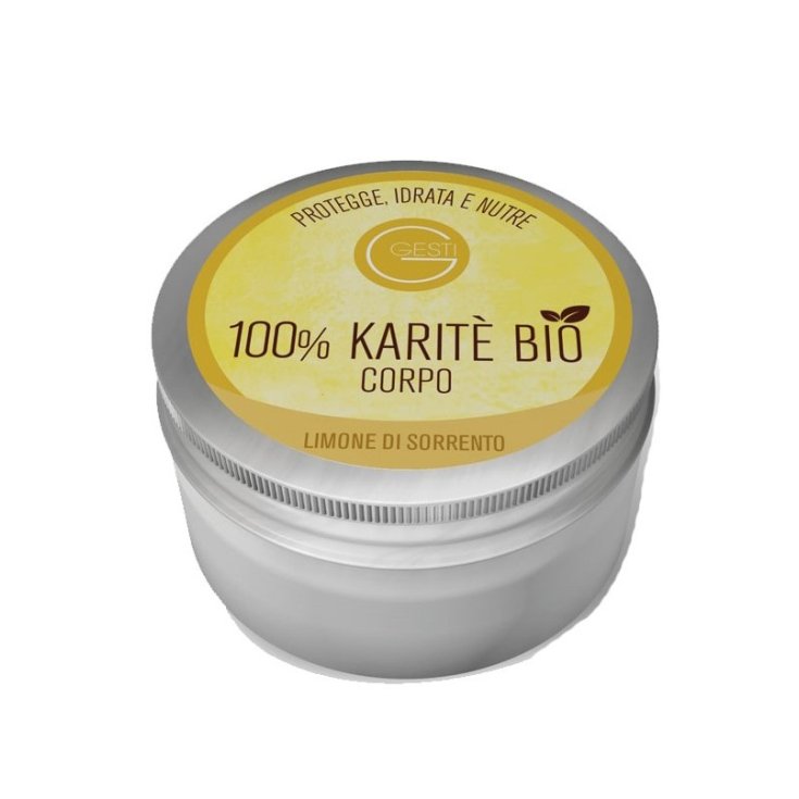 Gesti 100% Karite' Bio Burro Corpo Limone Di Sorrento 200ml