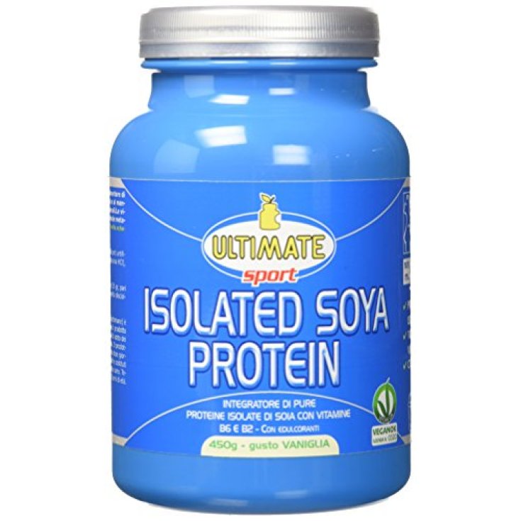 Ultimate Isolated Soya Protein Integratore Alimentare Gusto Vaniglia 450g