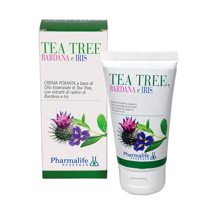 Pharmalife Crema Pomata Tea Tree Bardana&Iris 75ml