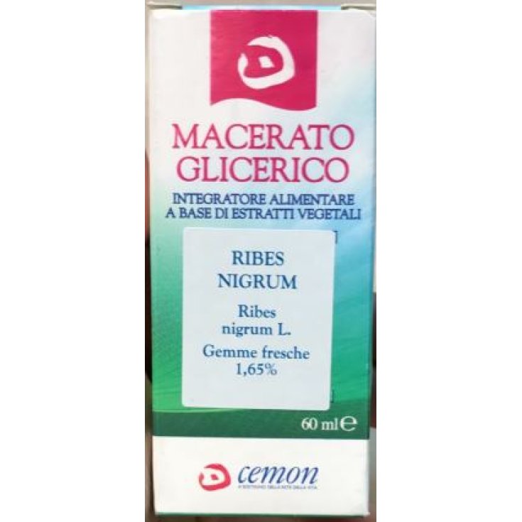 Cemon Ribes Nigrum Macerato Glicerico Integratore Alimentare 60ml