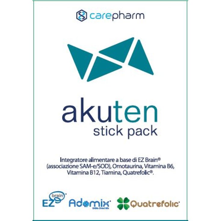 Carepharm Akuten Integratore Alimentare 20 Stick Pack Da 2g
