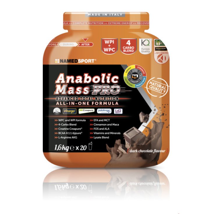 Named Sport Anabolic Mass Pro Integratore Alimentare 1600g