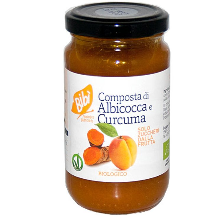 Bibì Composta di Albicocca e Curcuma Biologico 210g