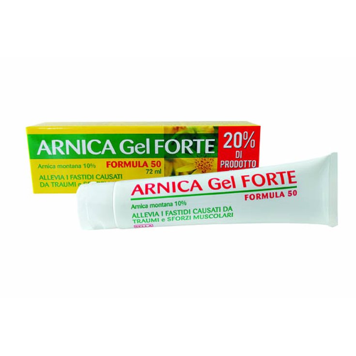 Sella Arnica 10% Forte Gel Formula 50 72ml