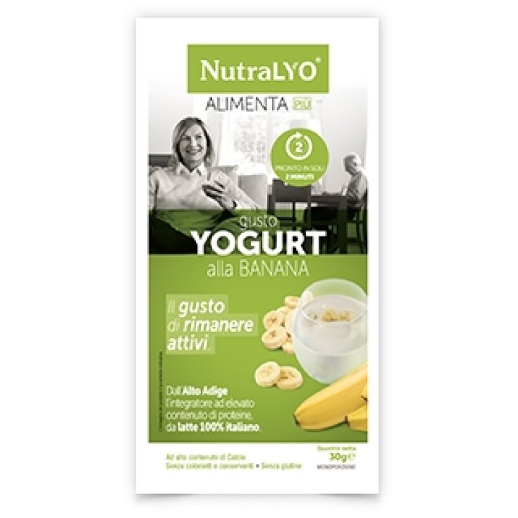 NutraLYO® Alimenta Più Yogurt Proteico Alla Banana Integratore Alimentare 30g