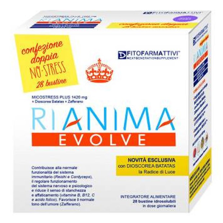 Denpas Rianima Evolve  Integratore Alimentare Dualpack 28 Bustine