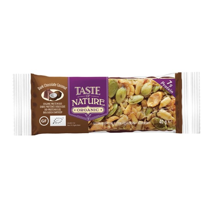 Taste Of Nature Barretta Cocco Cioccolato Bio 40g