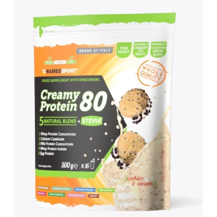 Named Sport Creamy Protein Integratore Alimentare 80 Cookies & Cream