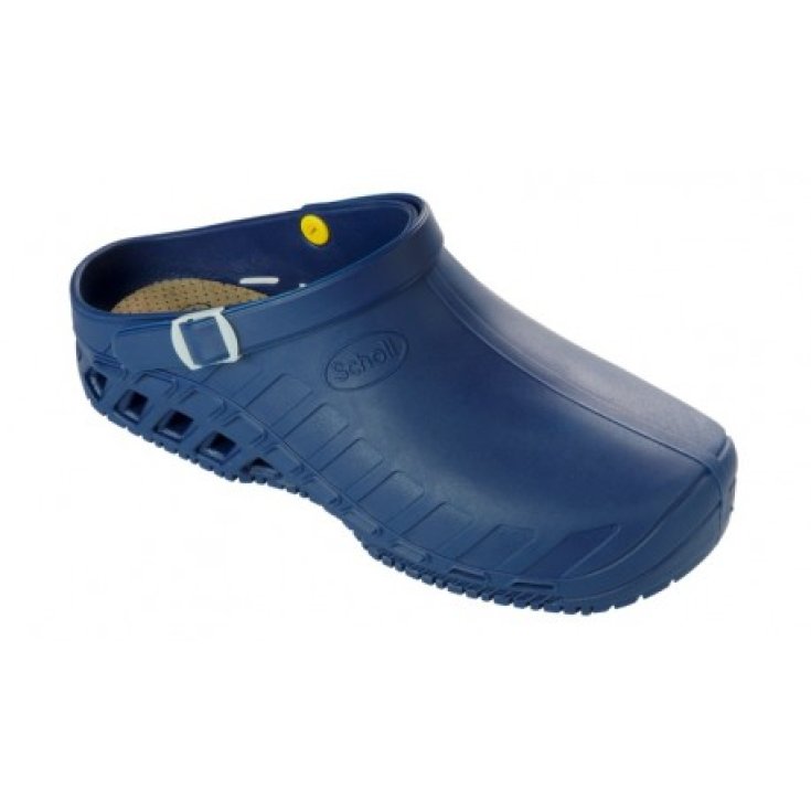 Scholl Clog Evo con Tecnologia Memory Cushion Unisex Colore Blue Taglia 37-38