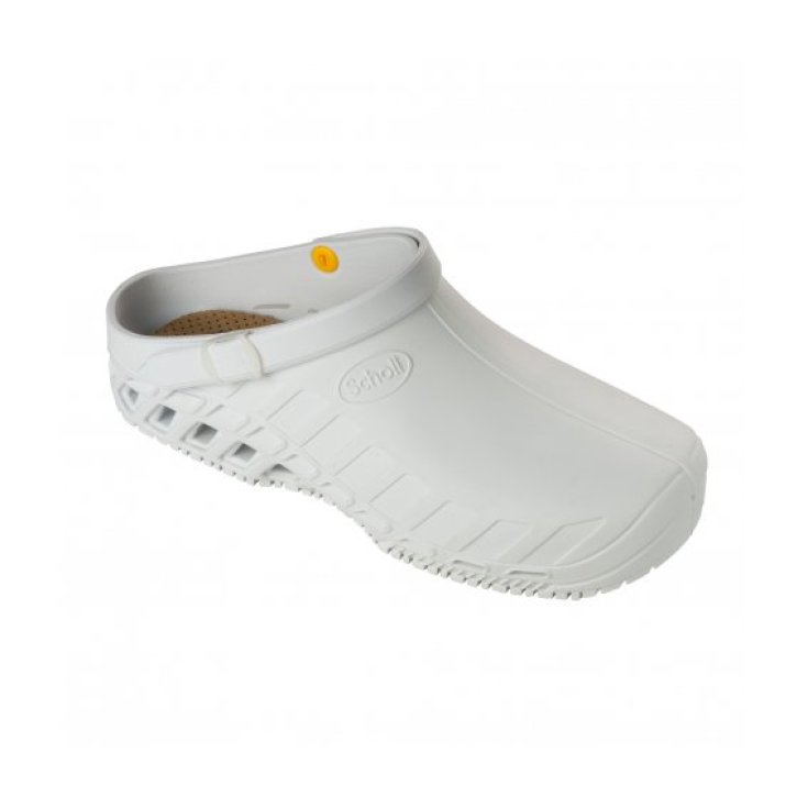 Scholl Clog Evo con Tecnologia Memory Cushion Unisex Colore Bianco Taglia 37-38