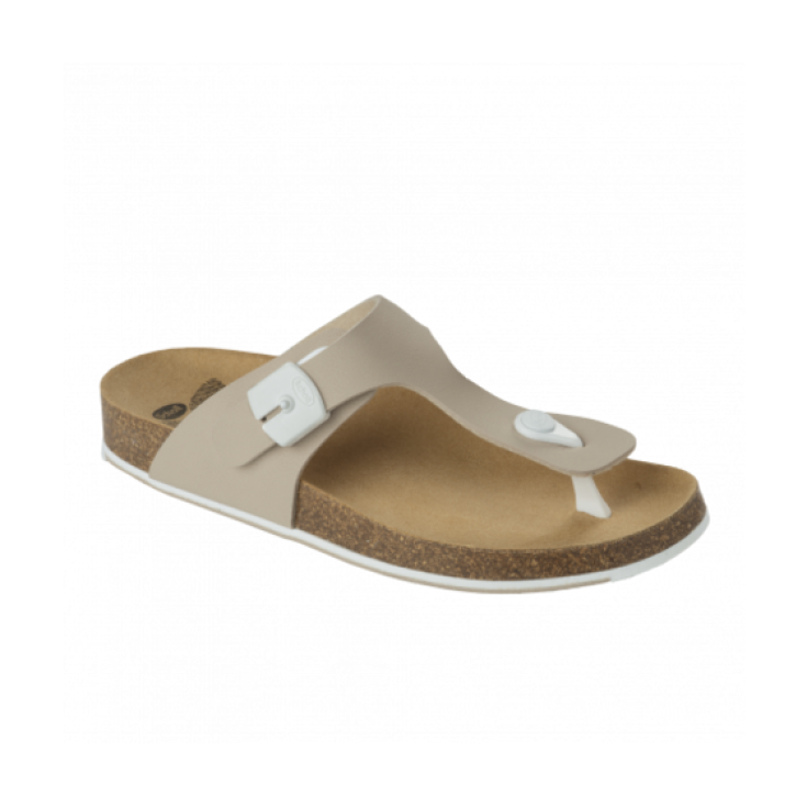 Scholl Spikey SS5 Infradito Donna Colore Beige/Bianco Taglia 35