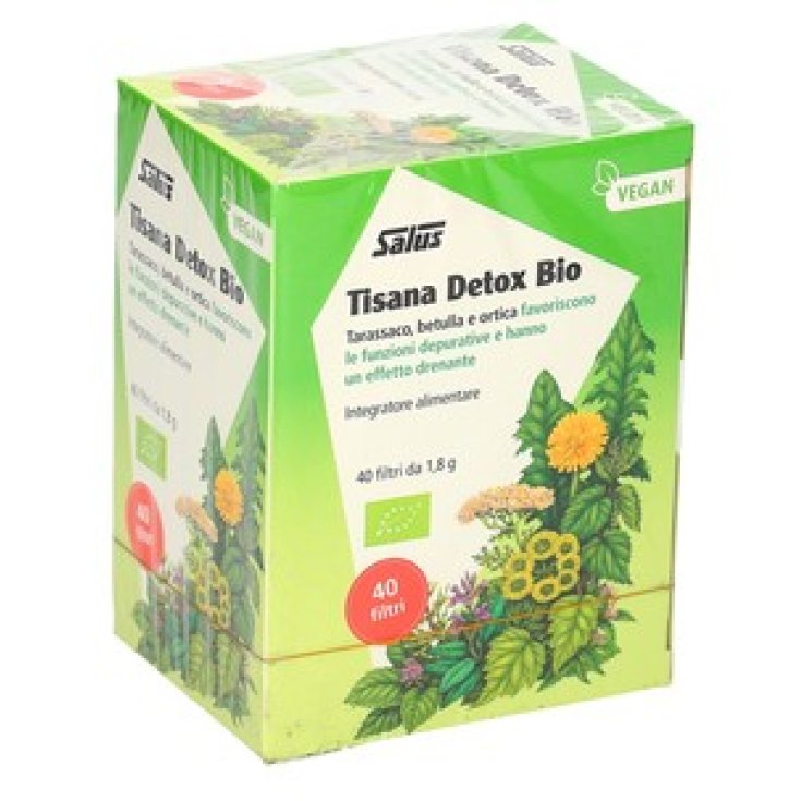 Salus Tisana Detox Bio Integratore Alimentare 40 Filtri 72g
