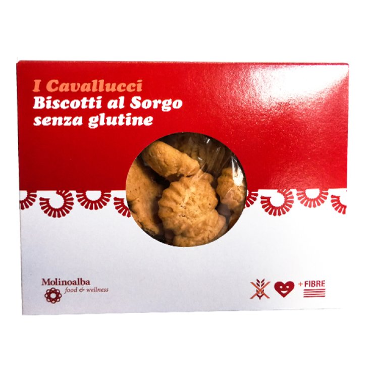Molino Alba I Cavallucci Biscotti Senza Glutine 125g