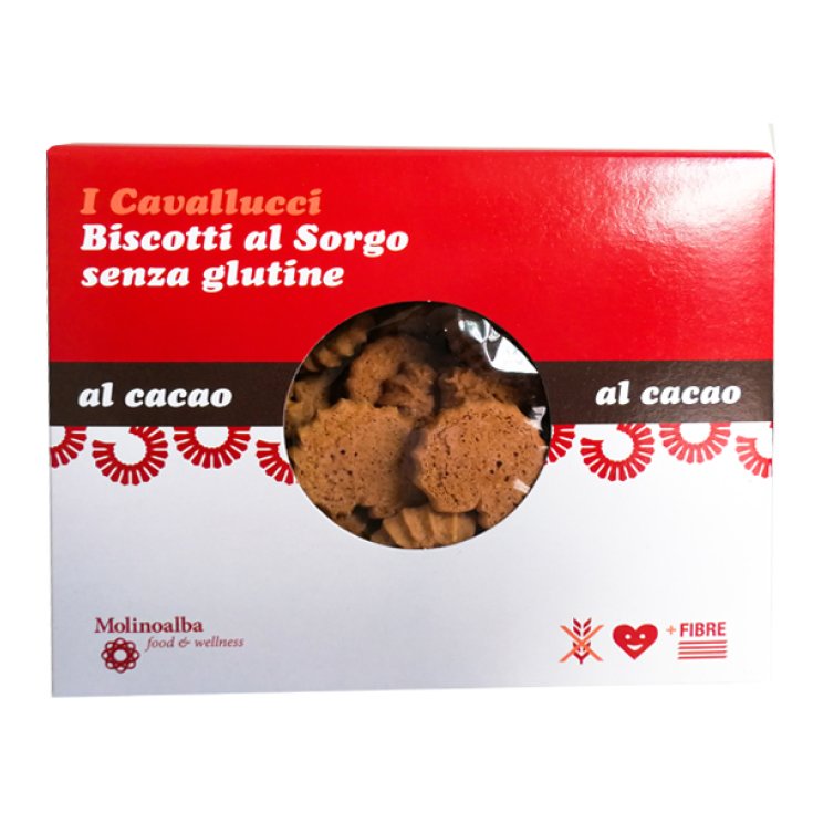 Molino Alba I Cavallucci Con Cacao Biscotti Senza Glutine 125g
