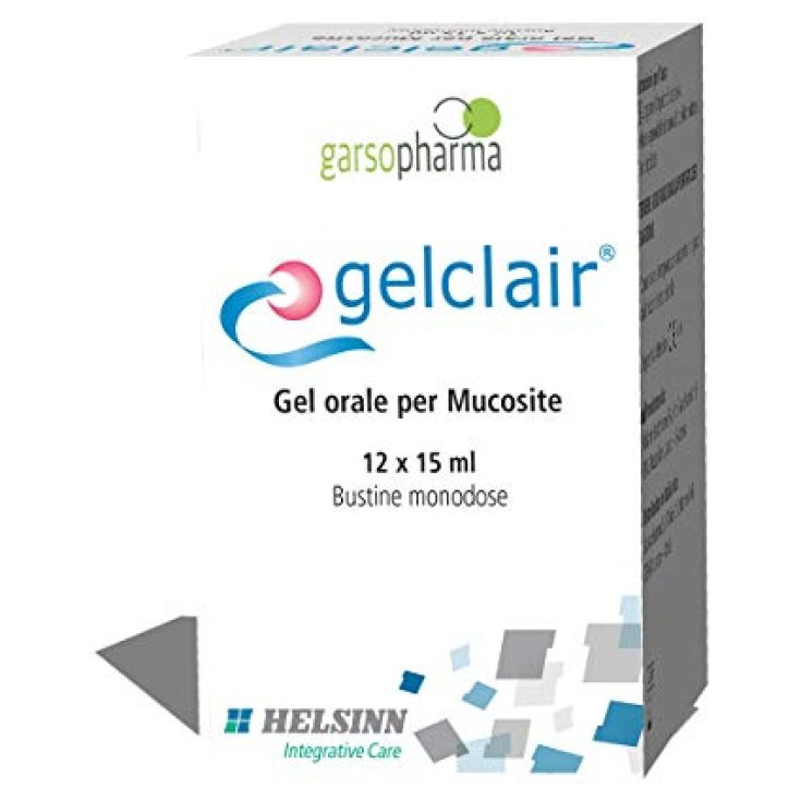 Garsopharma Gelclair Gel Orale 12 Bustine x 15ml