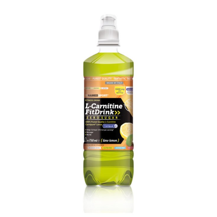 Named L-Carnitine Fit Drink Lime Lemon Integraotore Alimentare 500ml
