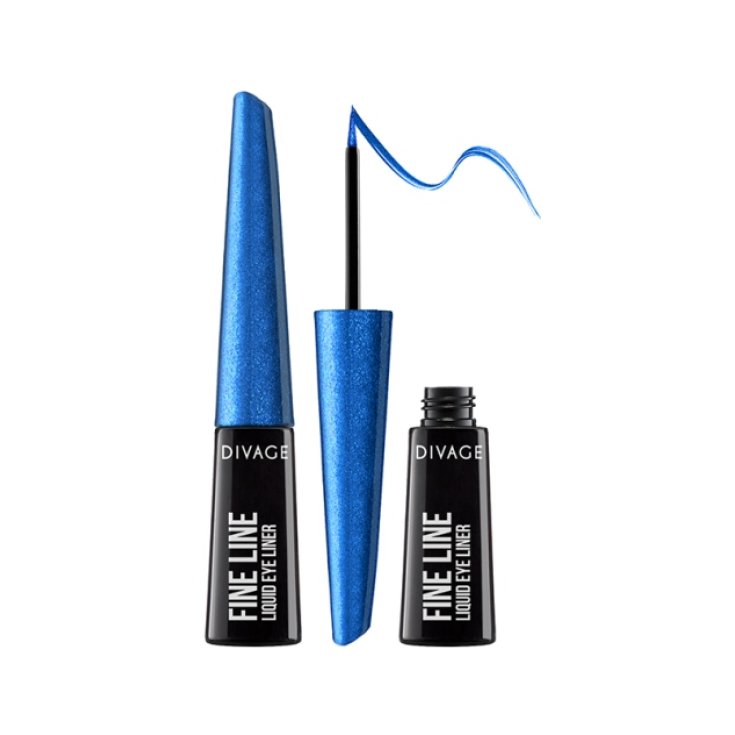 Divage Fine Line Eyeliner Liquido 5403 Night Blue