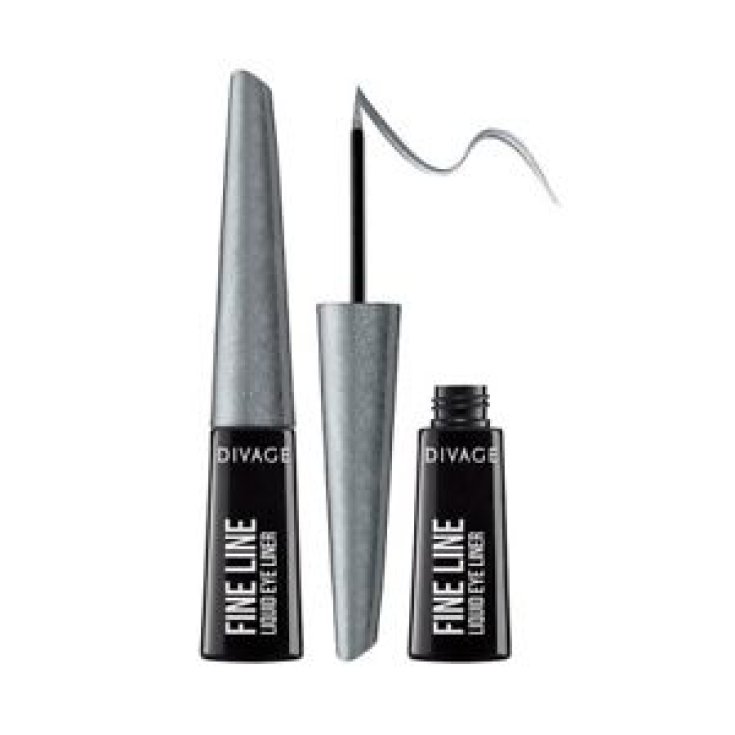 Divage Fine Line Eyeliner Liquido 5406 Smoked Grey