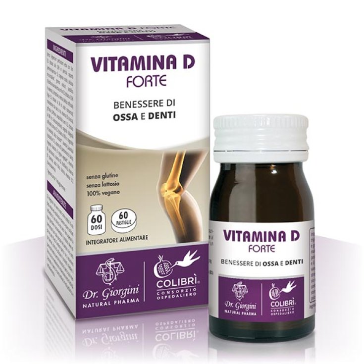 Dr.Giorgini Vitamina D Forte Integratore Alimentare 60 Pastiglie