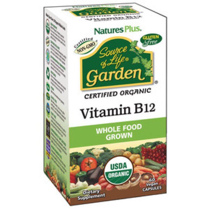 Source of Life Garden Vitamin B12 Integratore Alimentare 60 Capsule