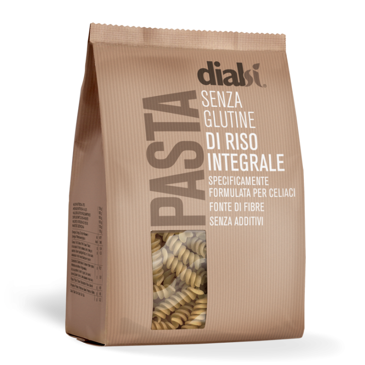 Dialsì® Pasta Di Riso Integrale Senza Glutine Formato Fusilli 400g