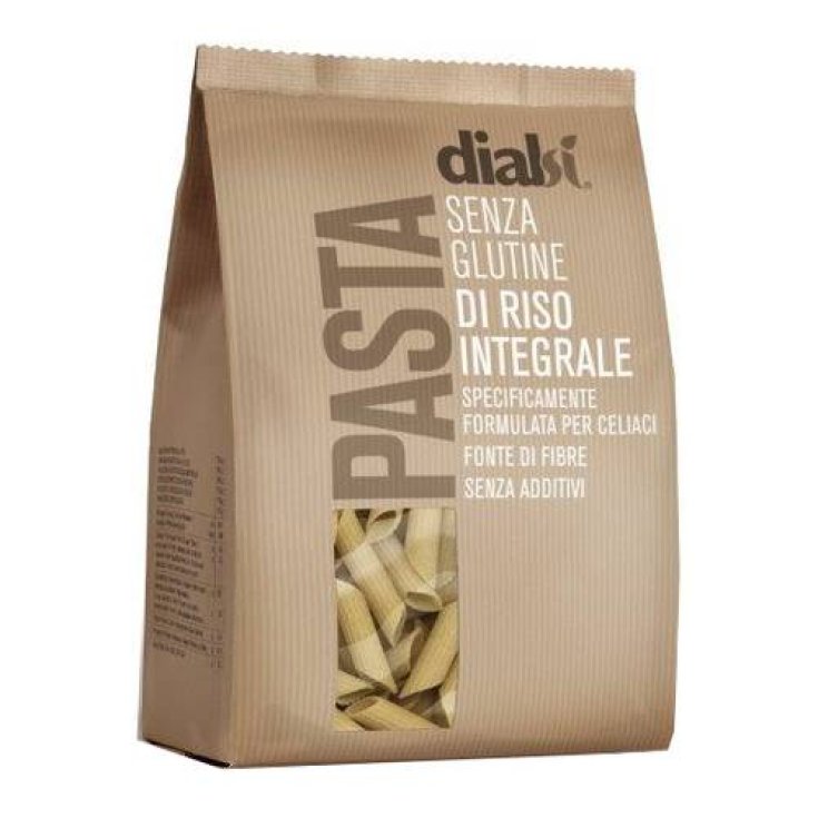 Dialsì® Pasta Di Riso Integrale Senza Glutine Formato Penne 400g