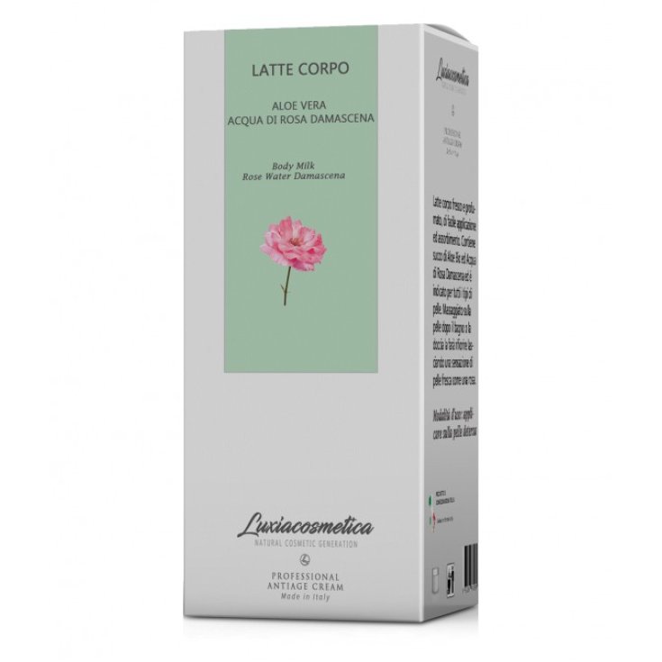 Luxiacosmetica Latte Corpo Aloe Vera Rosa Damascena 200ml