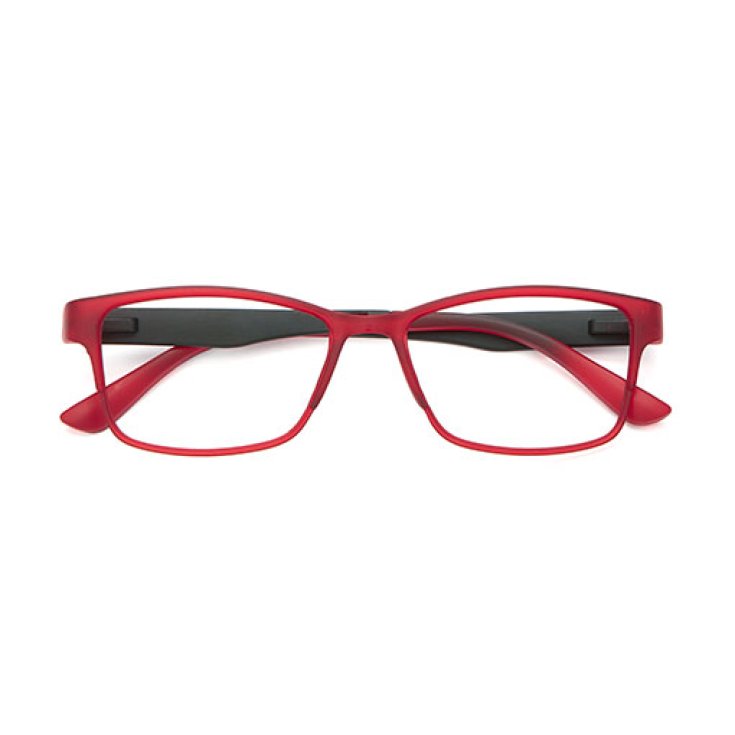 Twins Optical Twins Silver Key West Red+1,00