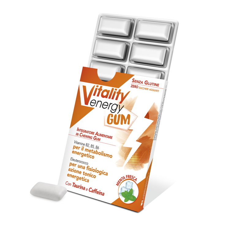 Paladin Pharma Vitality Energy Gum 9 Pezzi