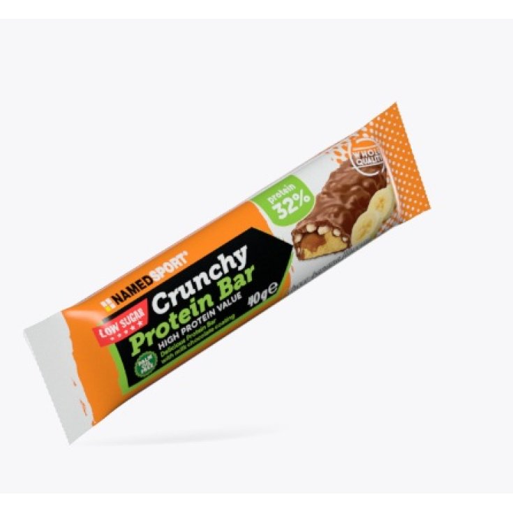 Namedsport Crunchy Protein Bar Choco-Banana Biologico 40g