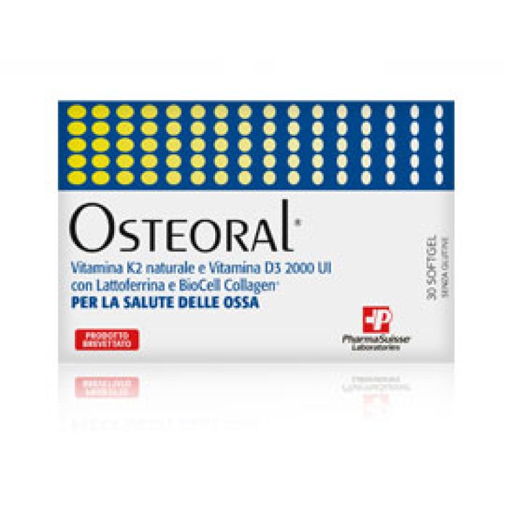 Pharmasuisse Laboratories  Osteoral 30 Capsule Molli