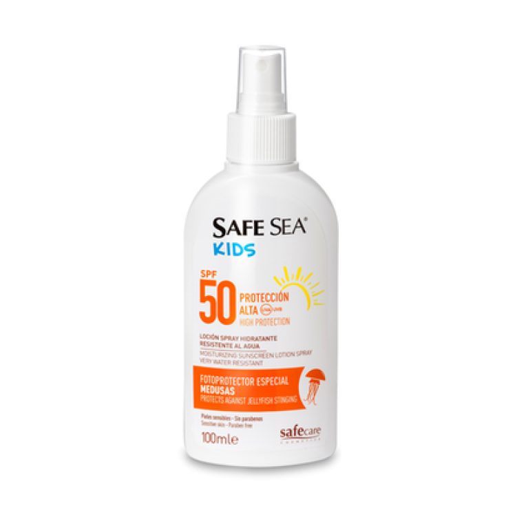 Safe Sea Kids Lozione SPF50 Protezione Alta Spray 100ml