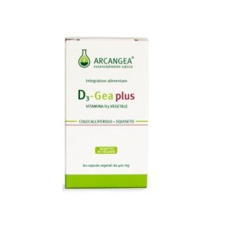Arcangea D3 Gea Plus Integratore Alimentare 60 Capsule